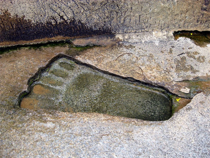 Lord Hanuman S Giant Footprints Throughout Asia Tamil Brahmins Community