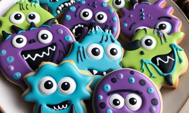 Monster cookies. Just like your mom used to make for Halloween.