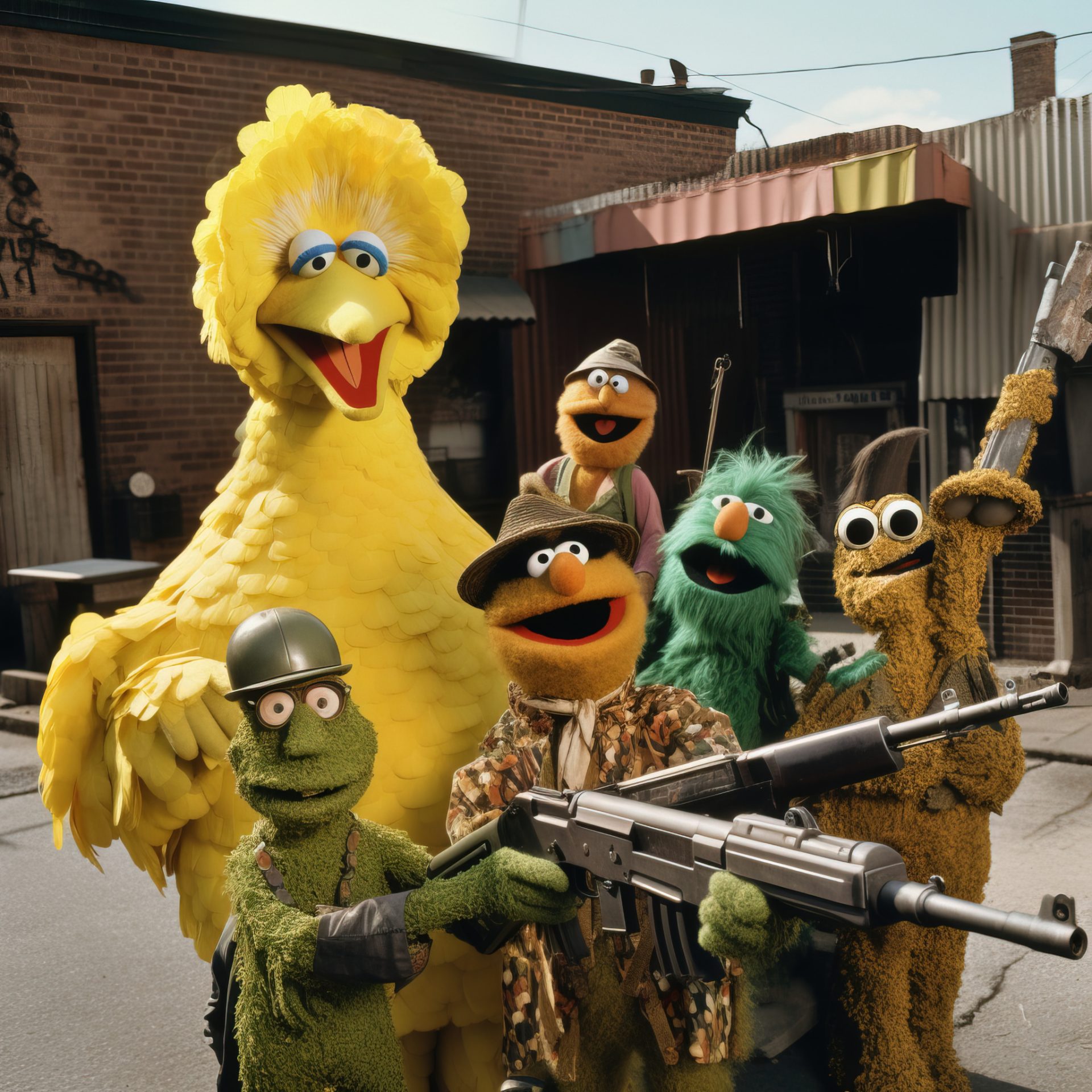 The Terrible Fratricidal War Between the Muppets and Sesame Street